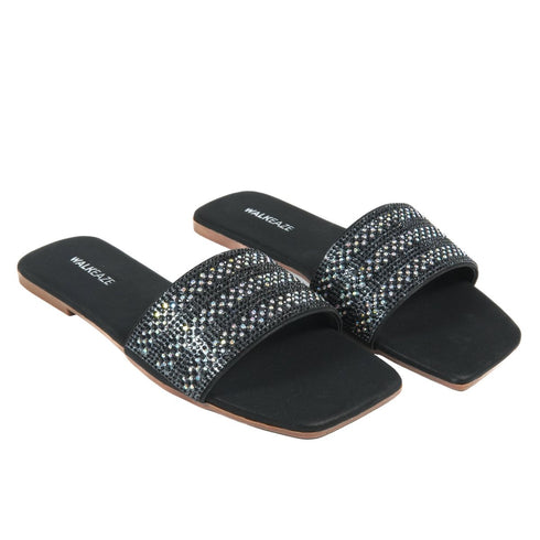 Women Formal Slippers - 40881S - Slippers - Walkeaze